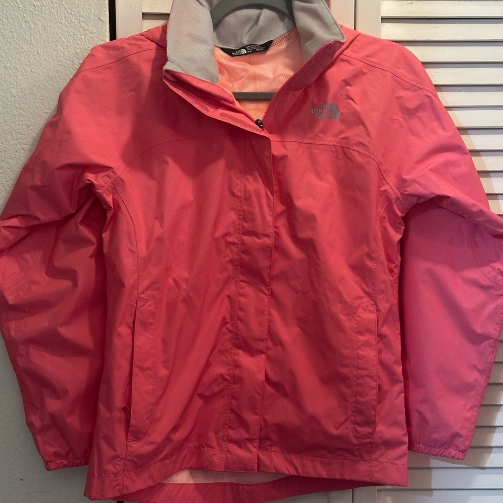 The North Face Light Pink and Gray Jacket